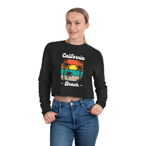 Women's Cropped Sweatshirt - Image 8