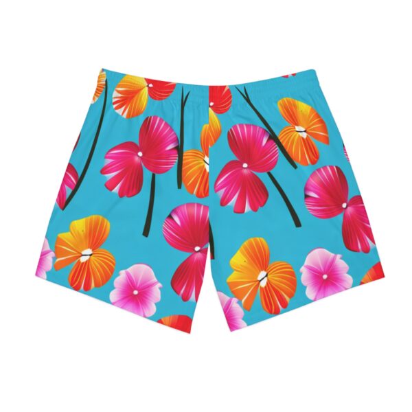 Men's Elastic Beach Shorts (AOP) - Image 3