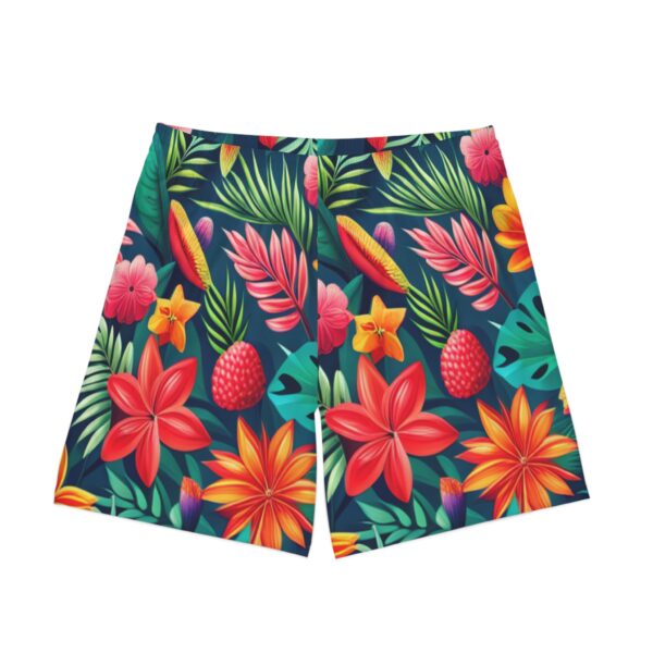 Men's Elastic Beach Shorts (AOP)