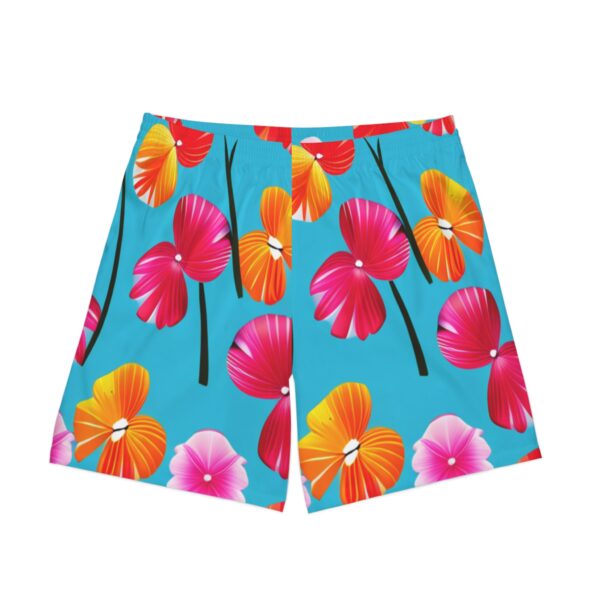 Men's Elastic Beach Shorts (AOP) - Image 2